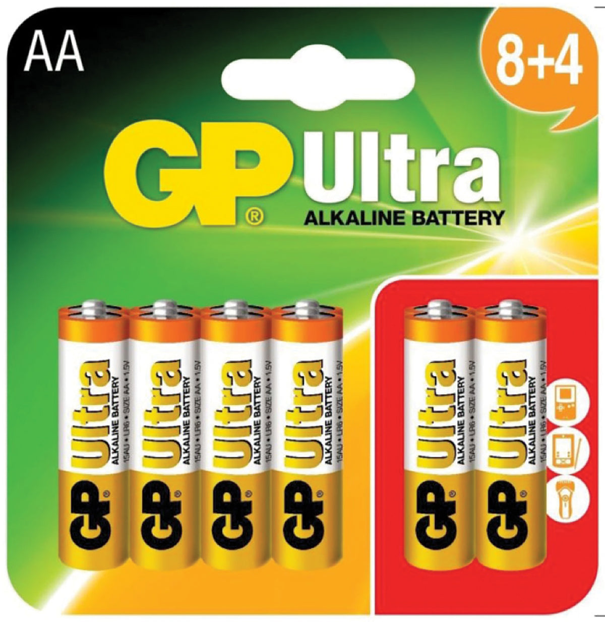 AA alkaline outlet batteries