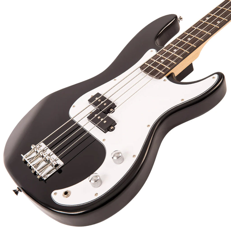 Encore E40 Blaster Bass Guitar - Black