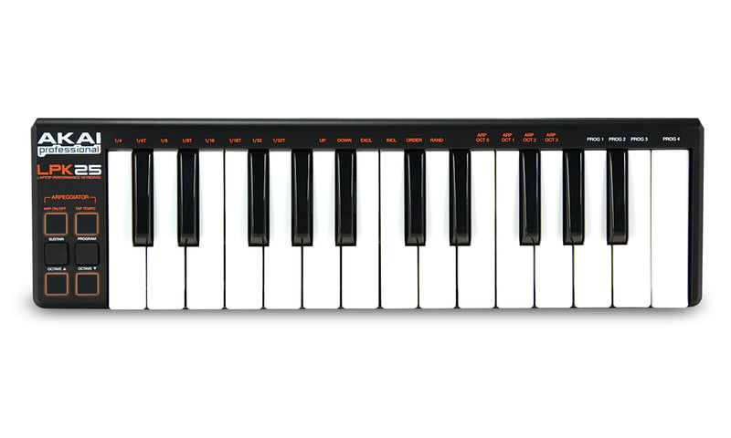 Akai LPK25Mk2 Mini Midi Controller Keyboard