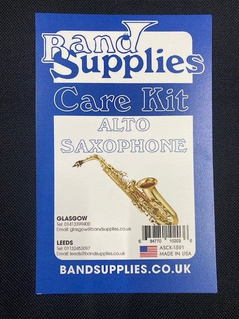 Band Supplies Alto Sax Care Kit