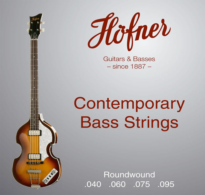 Hofner Contemporary Bass Guitar Strings Set